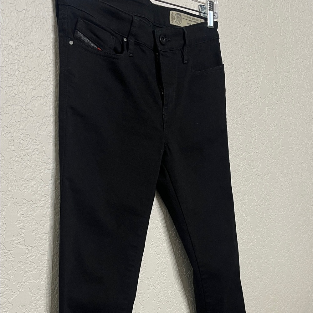 Diesel Black Super Skinny Women’s Size W28-L32 SKINZEE-XP Jeans - Picture 7 of 10